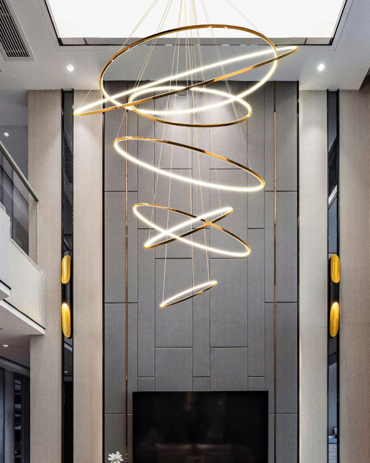 WOMO Lustre Multiple Cercle Led Luxe-WM2160