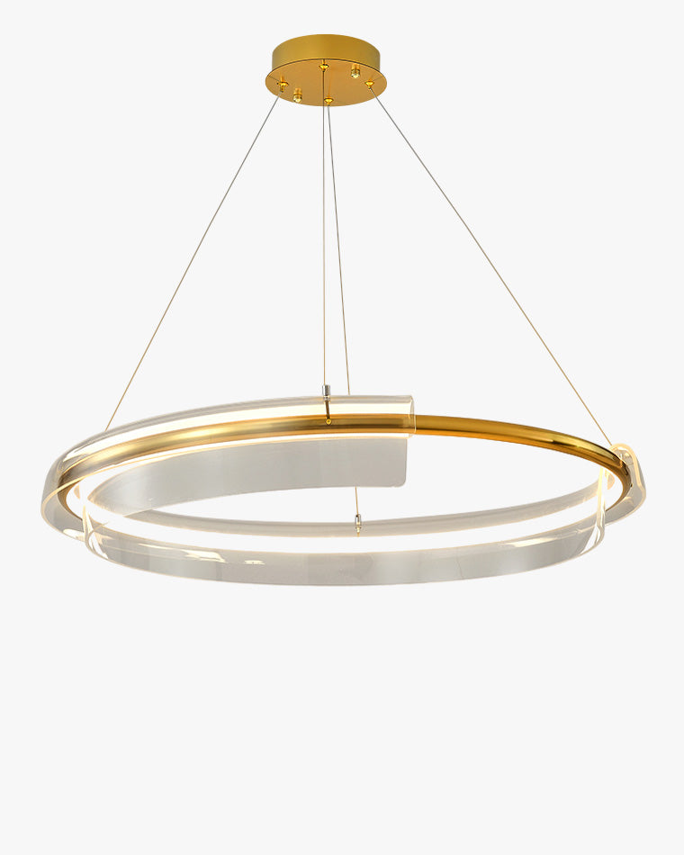 Lustre LED circulaire WOMO Gold-WM2165
