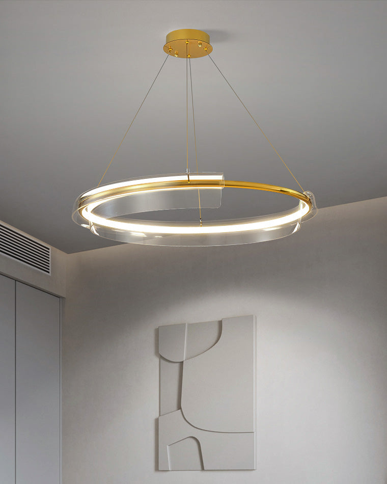 Lustre LED circulaire WOMO Gold-WM2165
