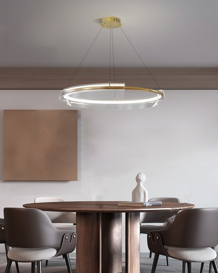 Lustre LED circulaire WOMO Gold-WM2165