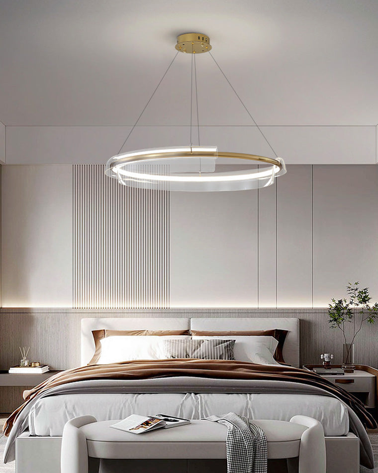 Lustre LED circulaire WOMO Gold-WM2165