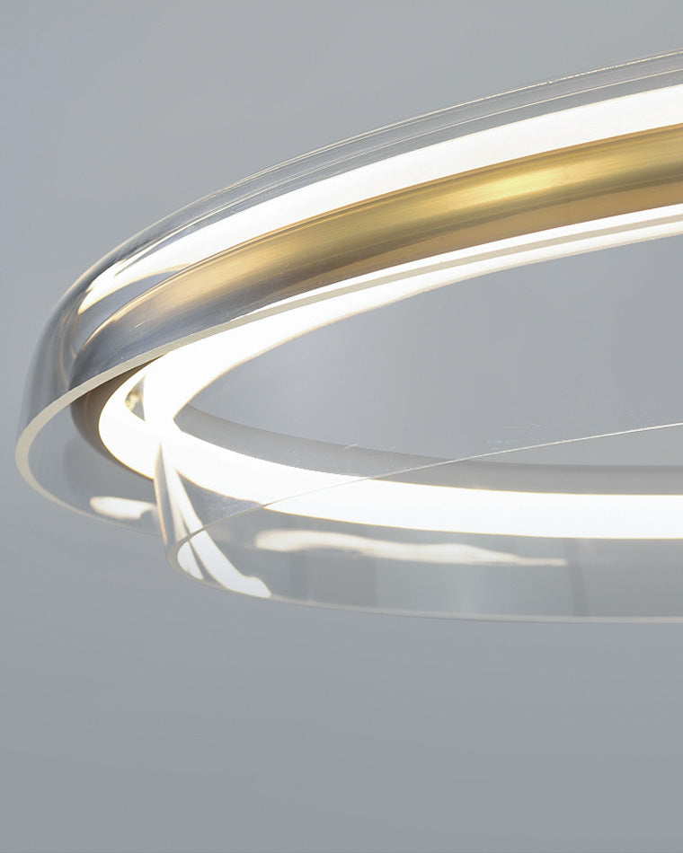 Lustre LED circulaire WOMO Gold-WM2165