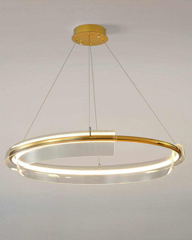 Lustre LED circulaire WOMO Gold-WM2165