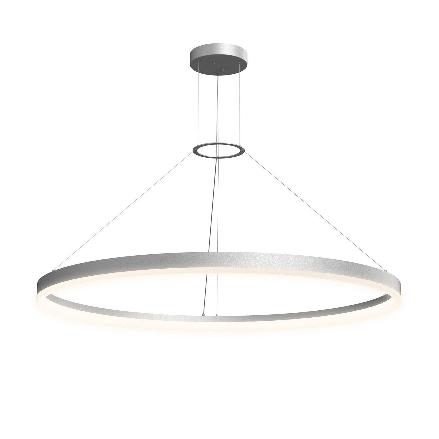 WOMO Lustre Cercle Led Noir/Blanc-WM2170