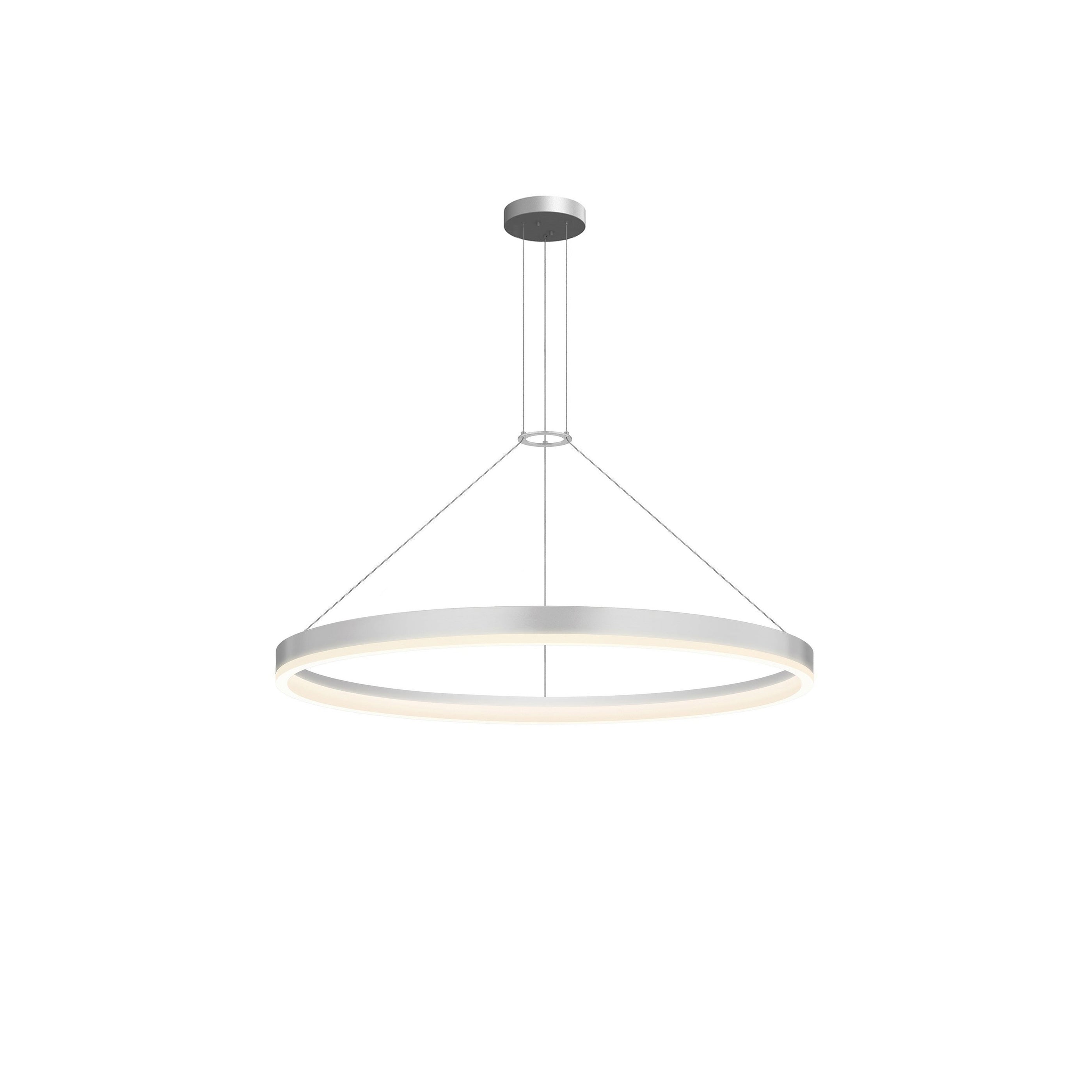WOMO Lustre Cercle Led Noir/Blanc-WM2170