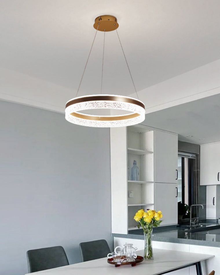 Lustre LED circulaire en acrylique WOMO-WM2171