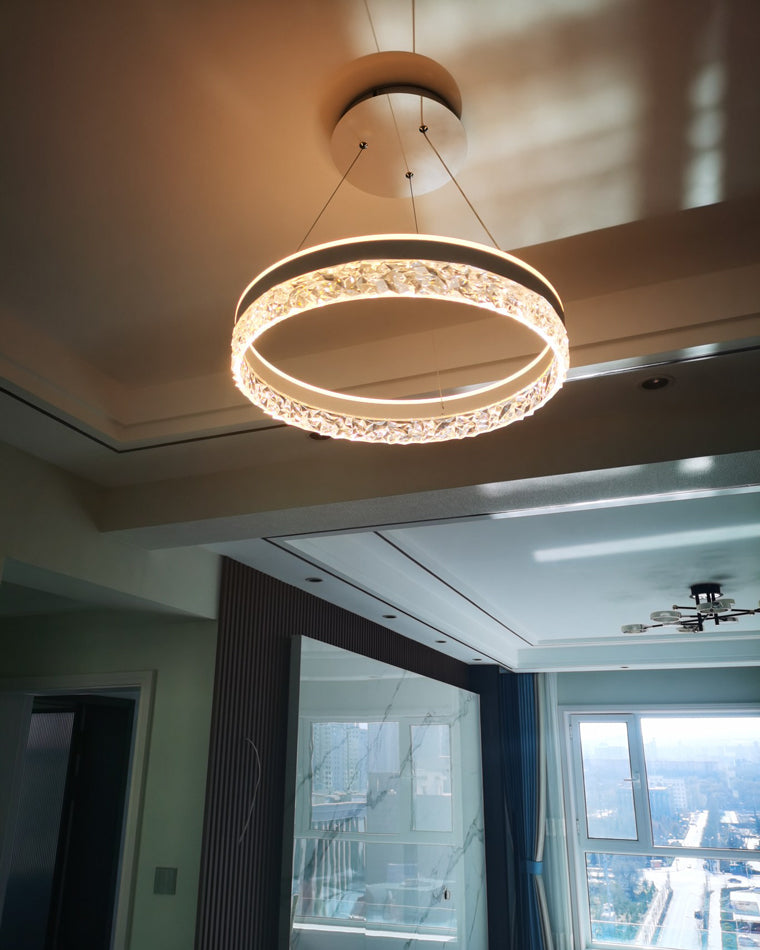 Lustre LED circulaire en acrylique WOMO-WM2171