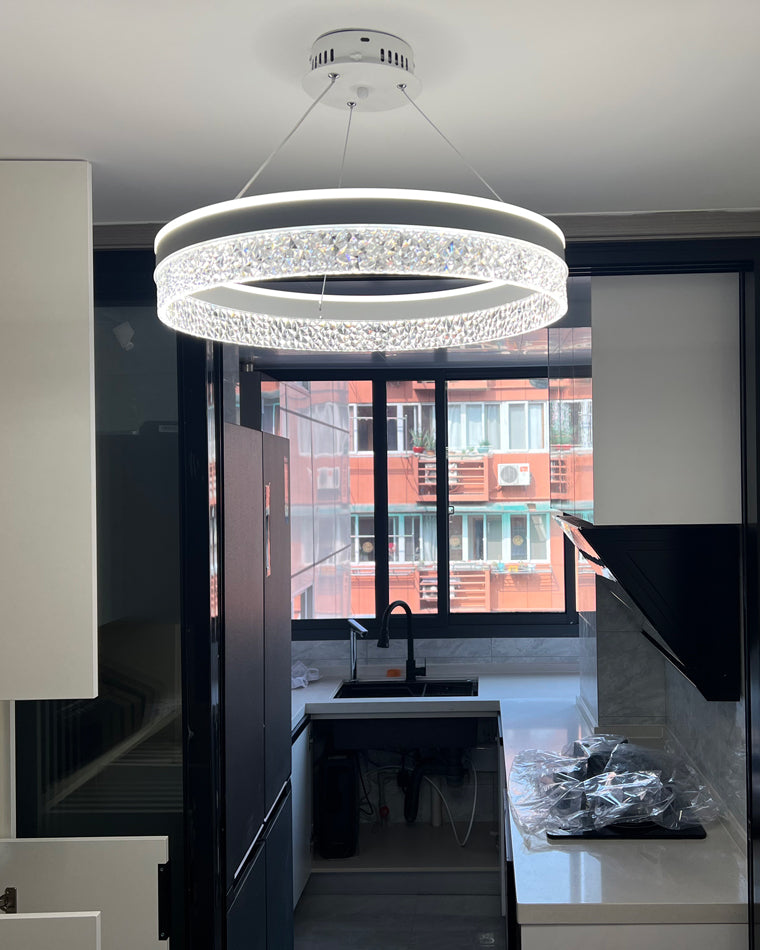 Lustre LED circulaire en acrylique WOMO-WM2171