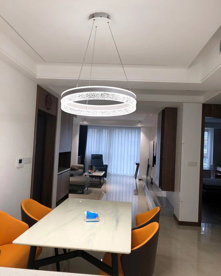 Lustre LED circulaire en acrylique WOMO-WM2171