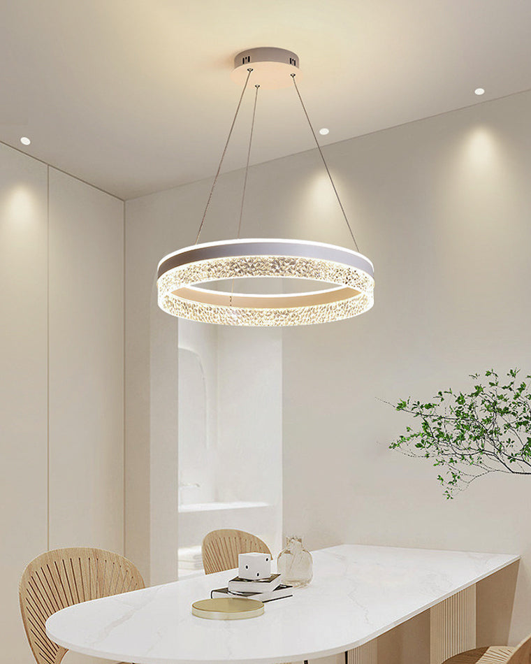 Lustre LED circulaire en acrylique WOMO-WM2171