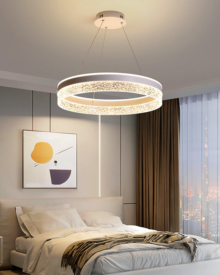 Lustre LED circulaire en acrylique WOMO-WM2171