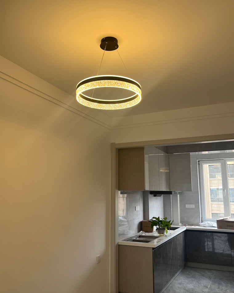 Lustre LED circulaire en acrylique WOMO-WM2171