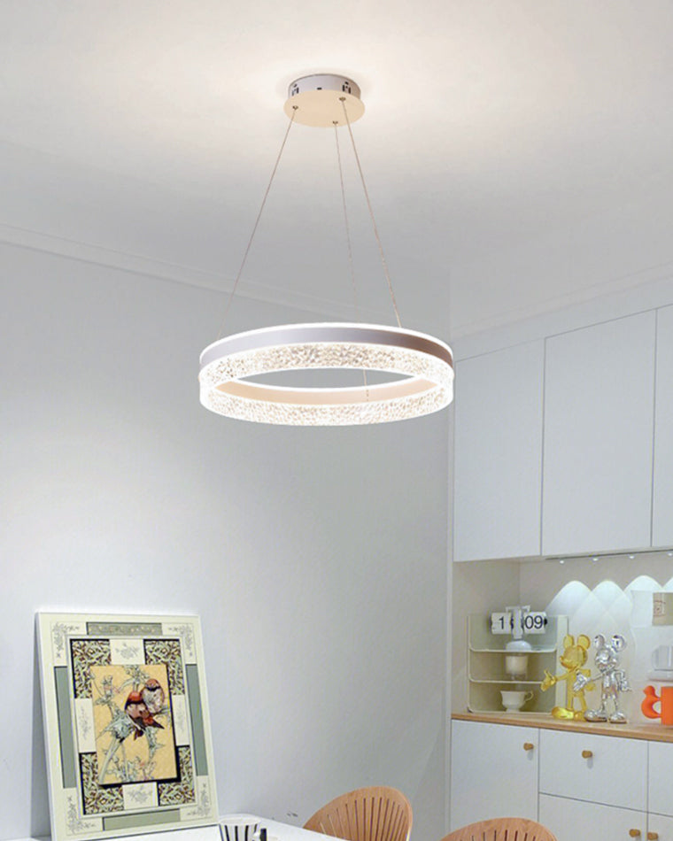 Lustre LED circulaire en acrylique WOMO-WM2171