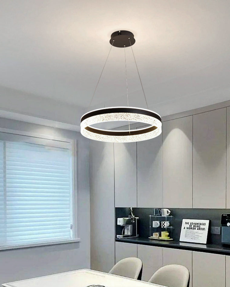 Lustre LED circulaire en acrylique WOMO-WM2171