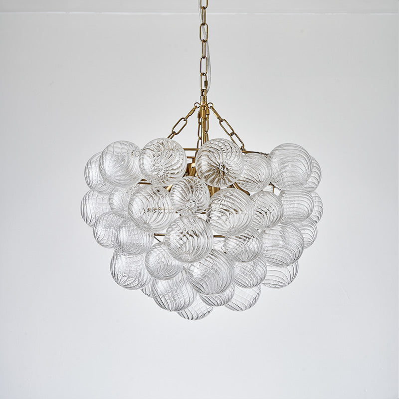 WOMO Lustre Grappe Bulles de Verre Transparent-WM2180