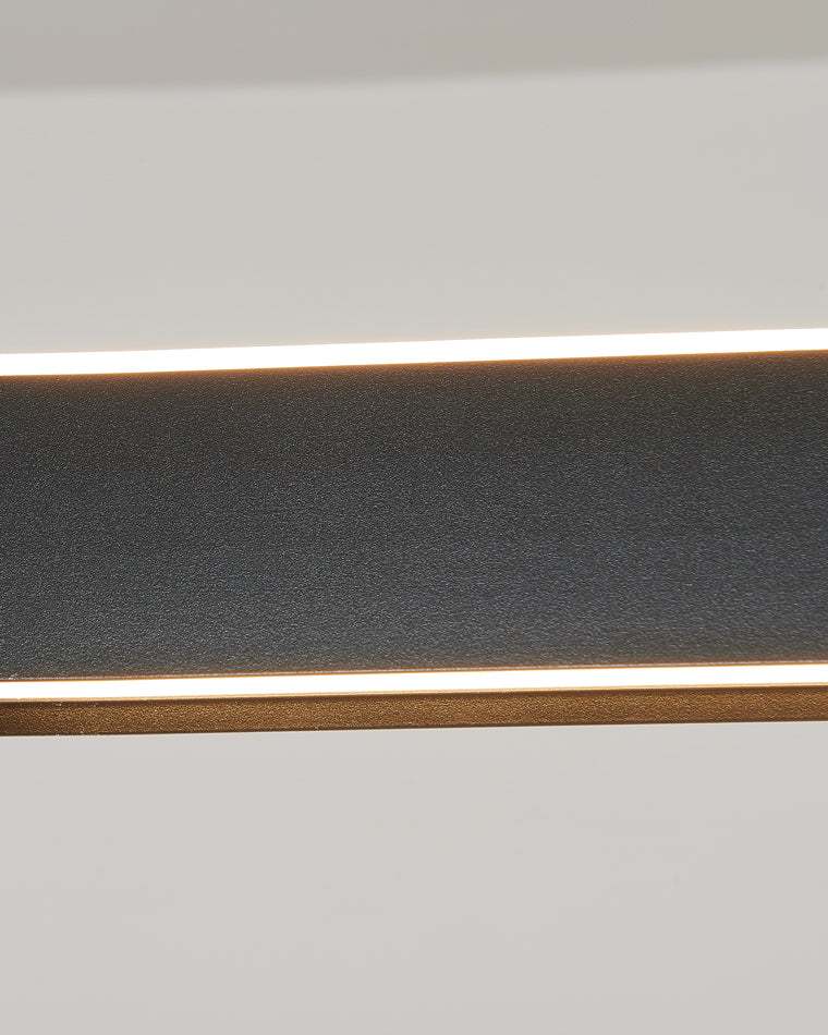 WOMO Suspension Lineaire Led Noir Modern-WM2182