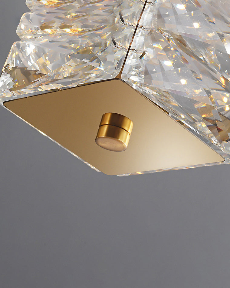 WOMO Suspension Lineaire Cristal pour Salle à Manger - WM2193