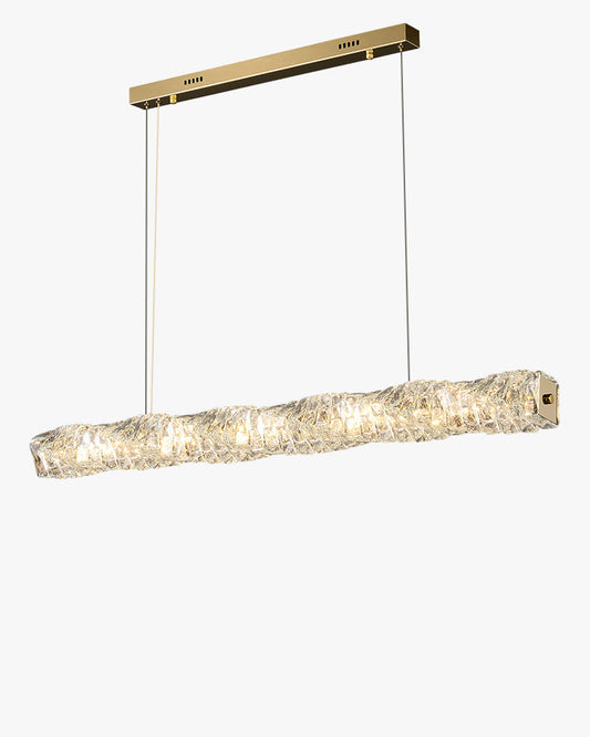 WOMO Suspension Lineaire Cristal pour Salle à Manger - WM2193