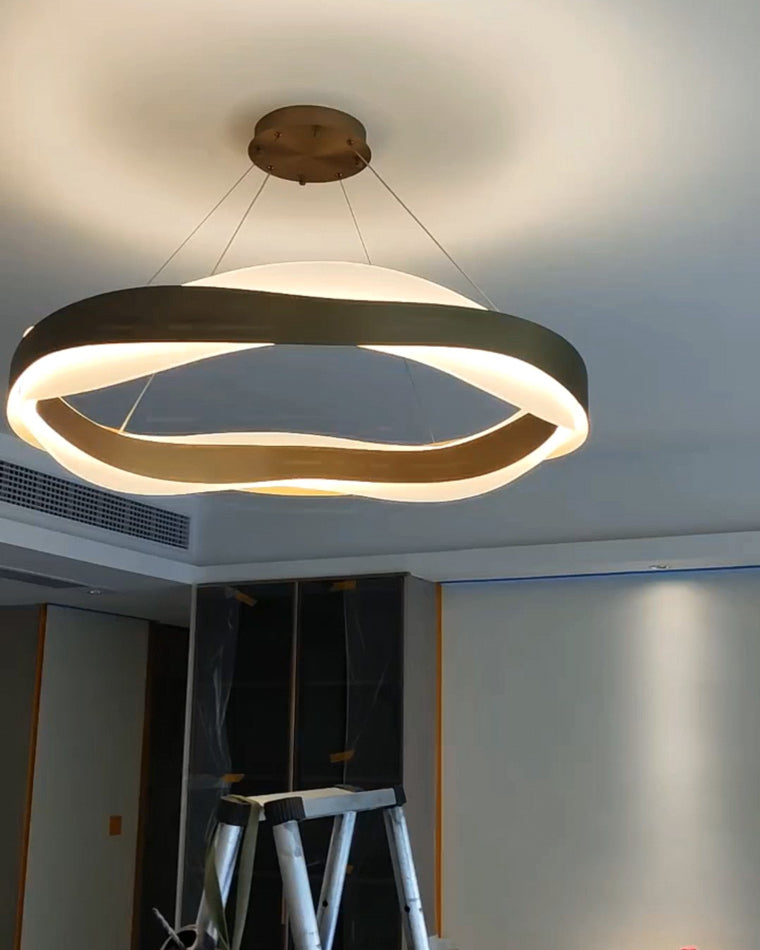 WOMO Lustre Vague Cercle Led-WM2195