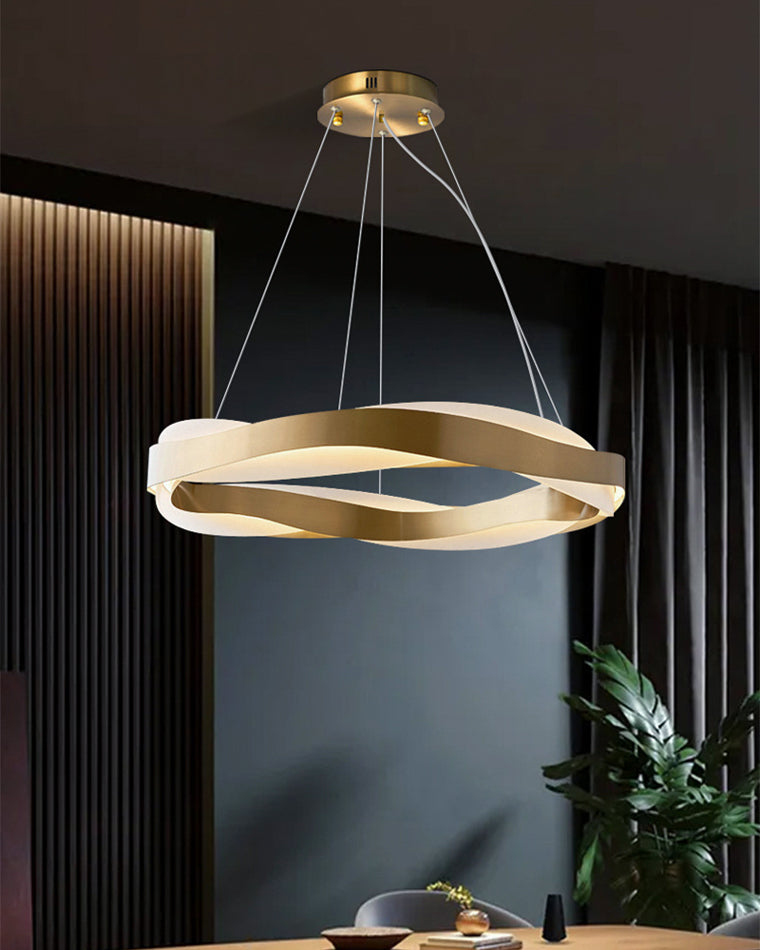 WOMO Lustre Vague Cercle Led-WM2195