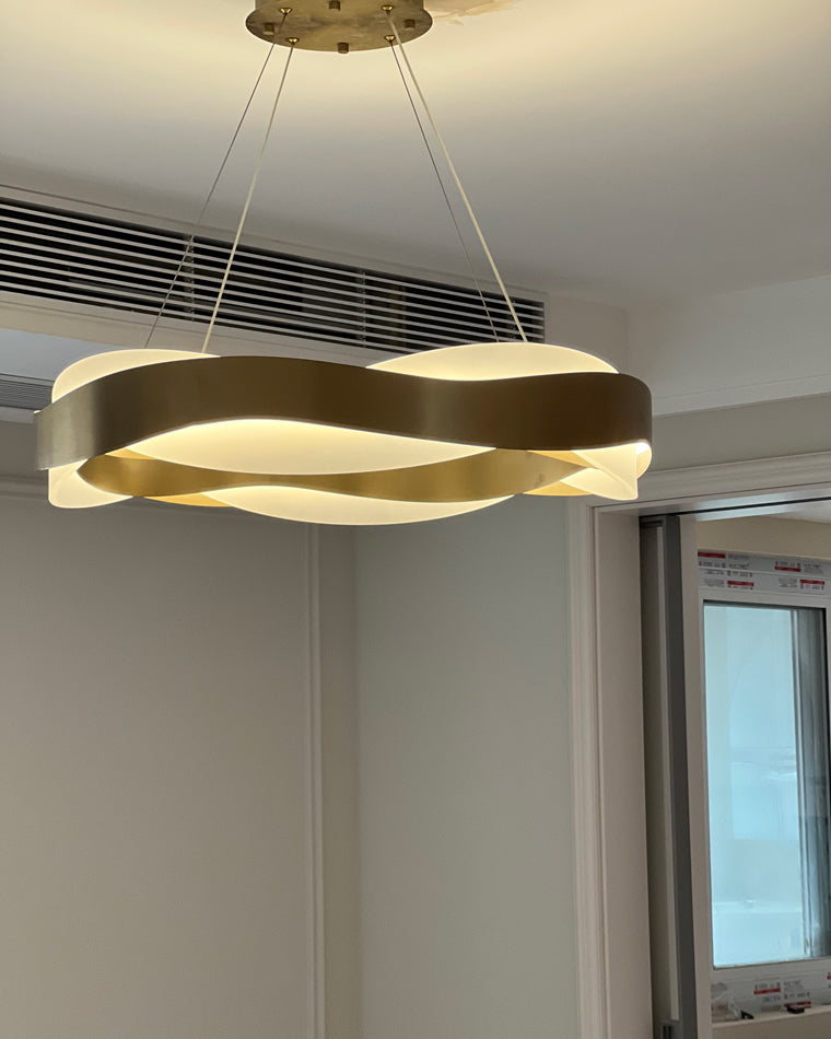 WOMO Lustre Vague Cercle Led-WM2195
