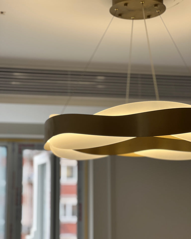 WOMO Lustre Vague Cercle Led-WM2195