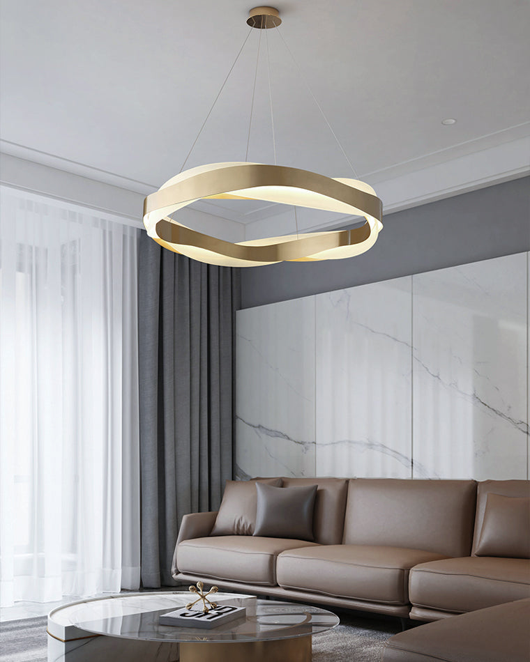 WOMO Lustre Vague Cercle Led-WM2195