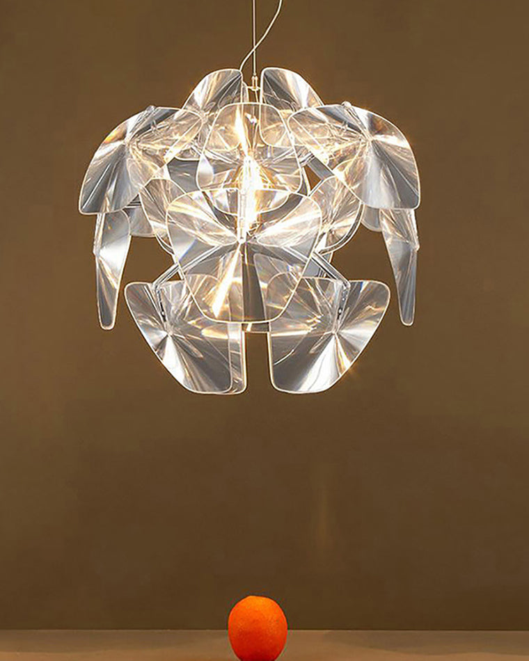 WOMO Lustre Romantique Boule en Verre -WM2197