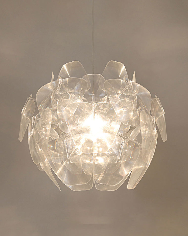 WOMO Lustre Romantique Boule en Verre -WM2197
