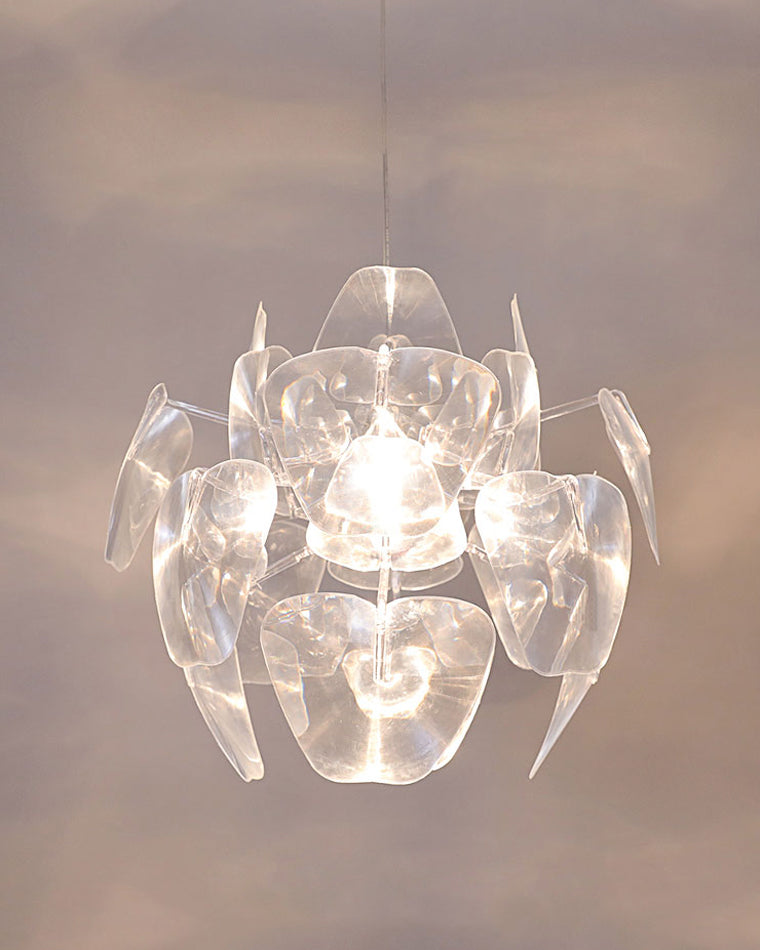 WOMO Lustre Romantique Boule en Verre -WM2197