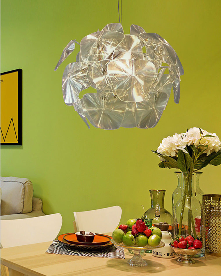 WOMO Lustre Romantique Boule en Verre -WM2197