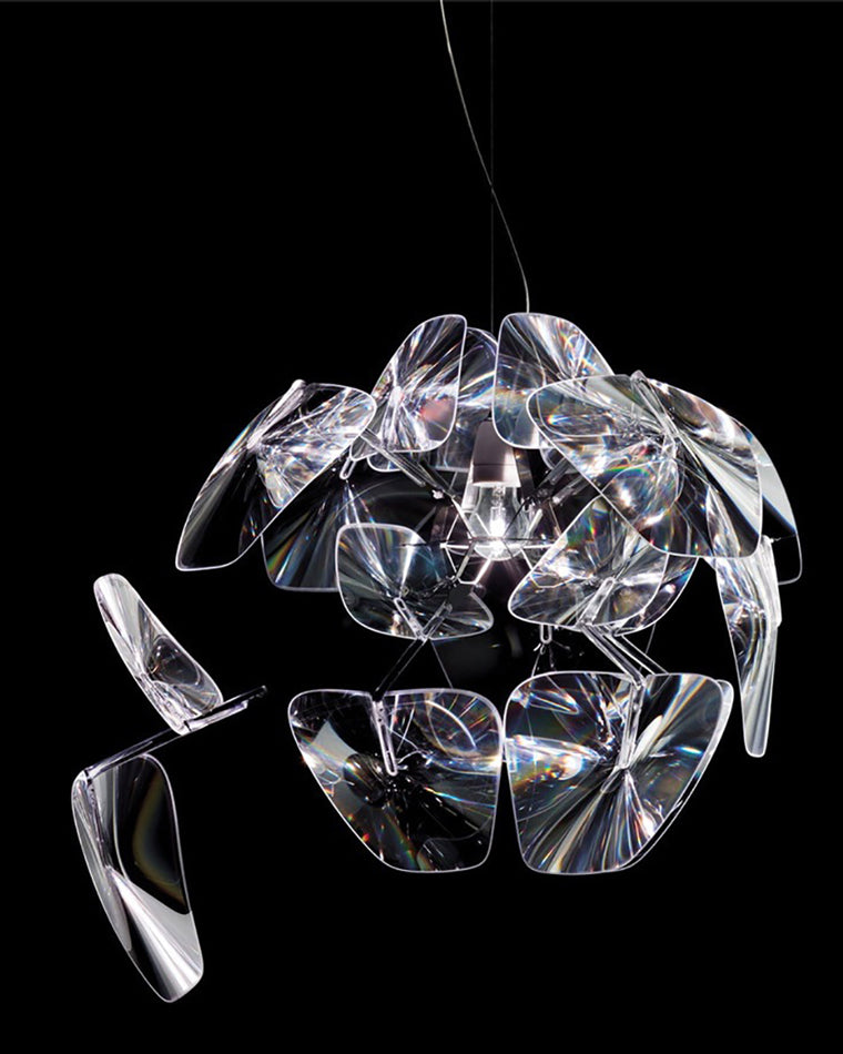 WOMO Lustre Romantique Boule en Verre -WM2197
