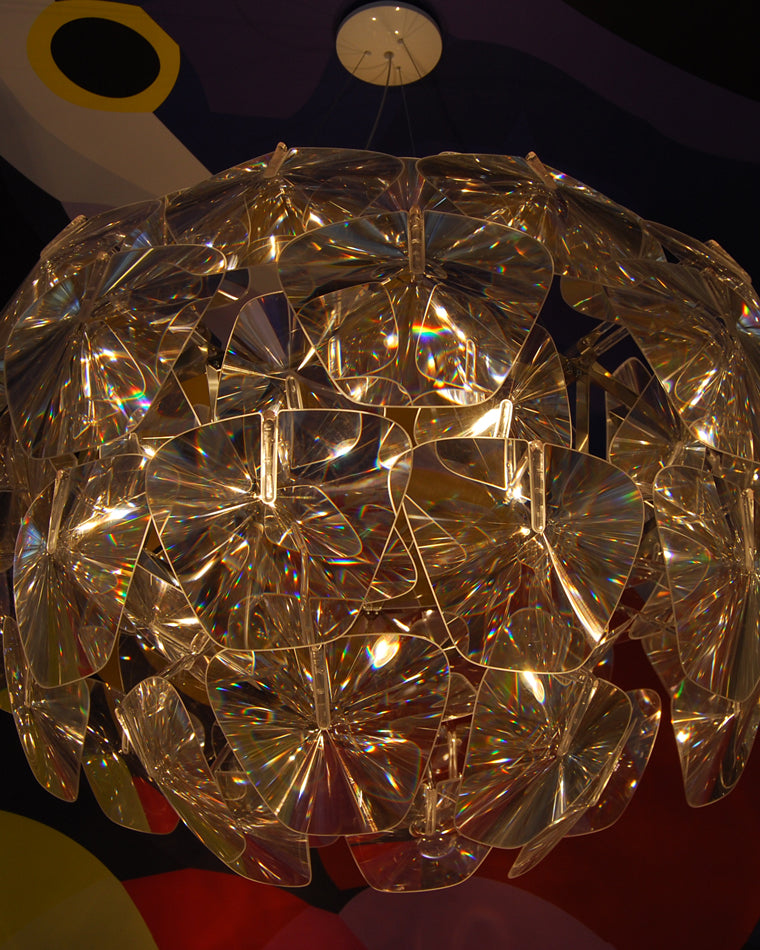 WOMO Lustre Romantique Boule en Verre -WM2197
