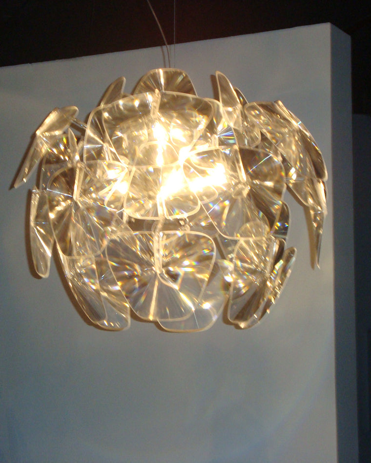 WOMO Lustre Romantique Boule en Verre -WM2197