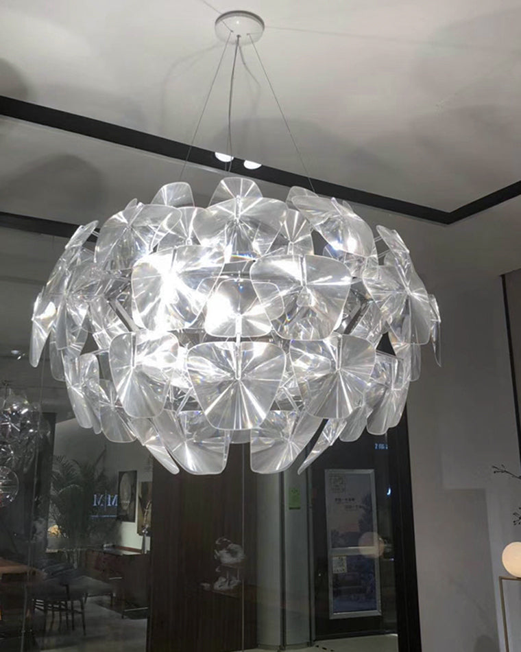 WOMO Lustre Romantique Boule en Verre -WM2197
