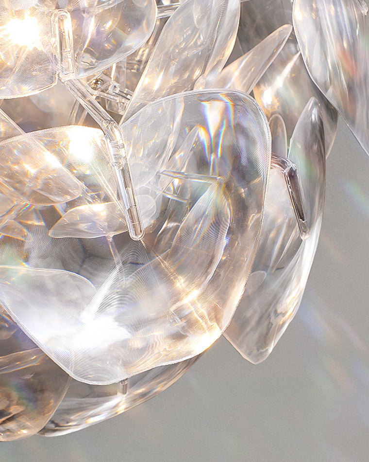 WOMO Lustre Romantique Boule en Verre -WM2197