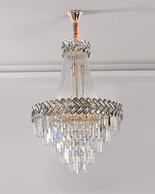 Lustre en cristal à plusieurs niveaux WOMO-WM2381