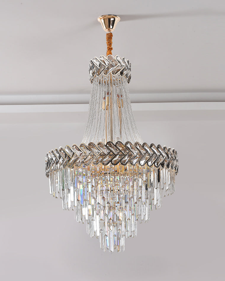 Lustre en cristal à plusieurs niveaux WOMO-WM2381