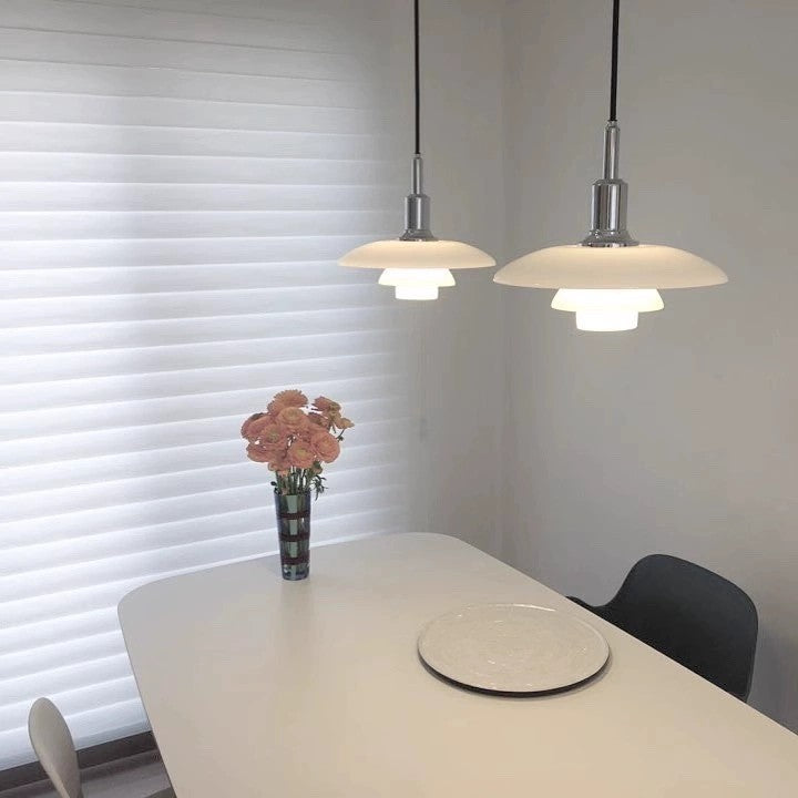 WOMO Suspension Opaline Verre Design-WM2116