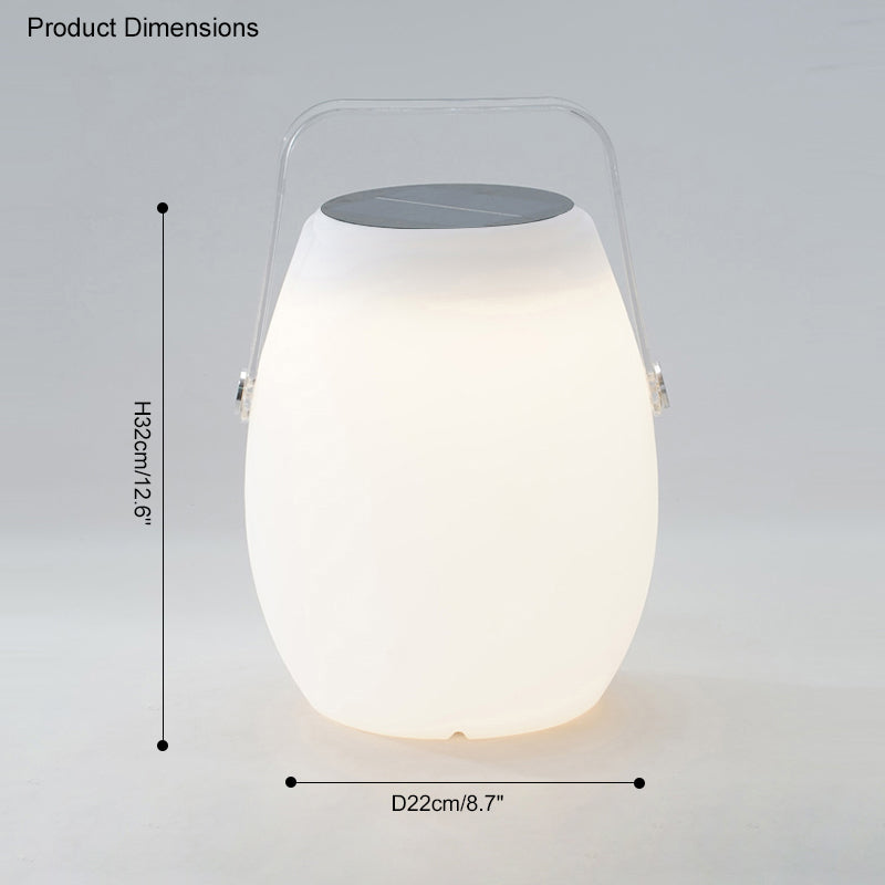 WOMO Lanterne Solaire Rechargeable Teintée - WM9022