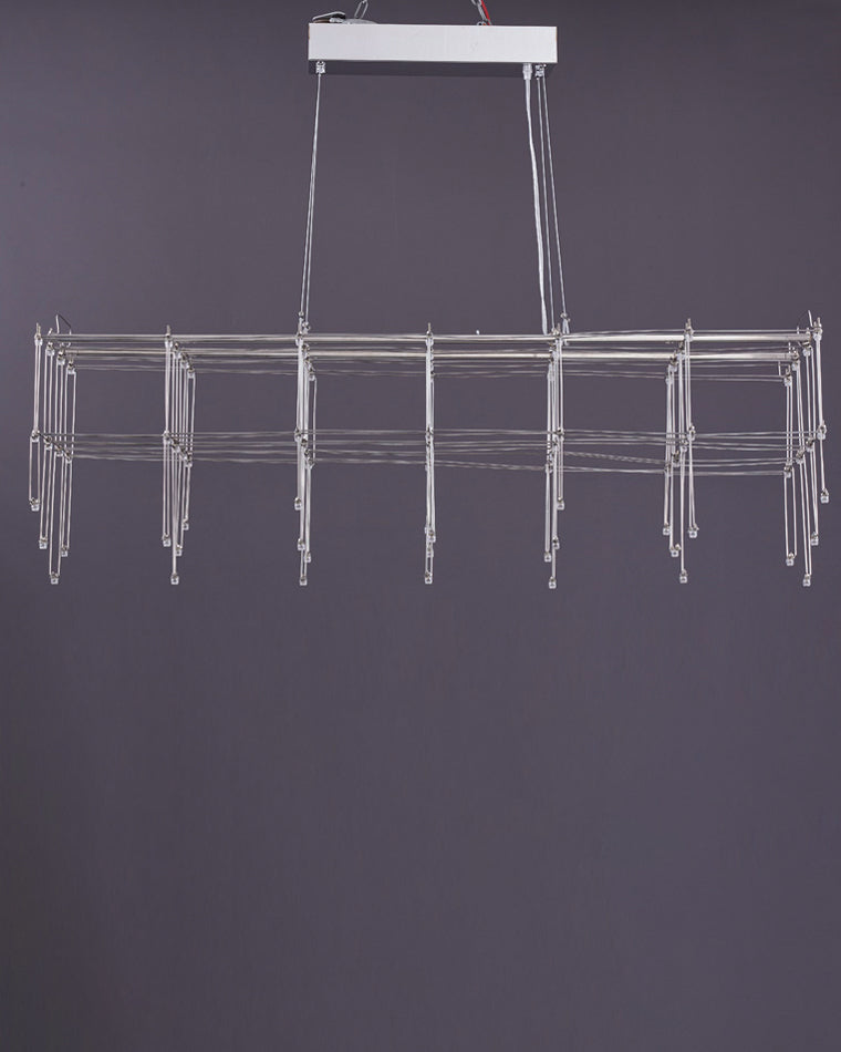 Lustre sculptural rectangulaire WOMO-WM2200