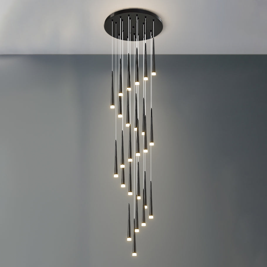WOMO Lustre Conique Plusieurs Ampoules-WM2204
