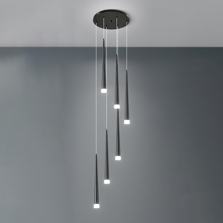 WOMO Lustre Conique Plusieurs Ampoules-WM2204