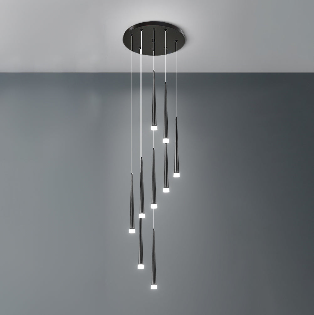 WOMO Lustre Conique Plusieurs Ampoules-WM2204