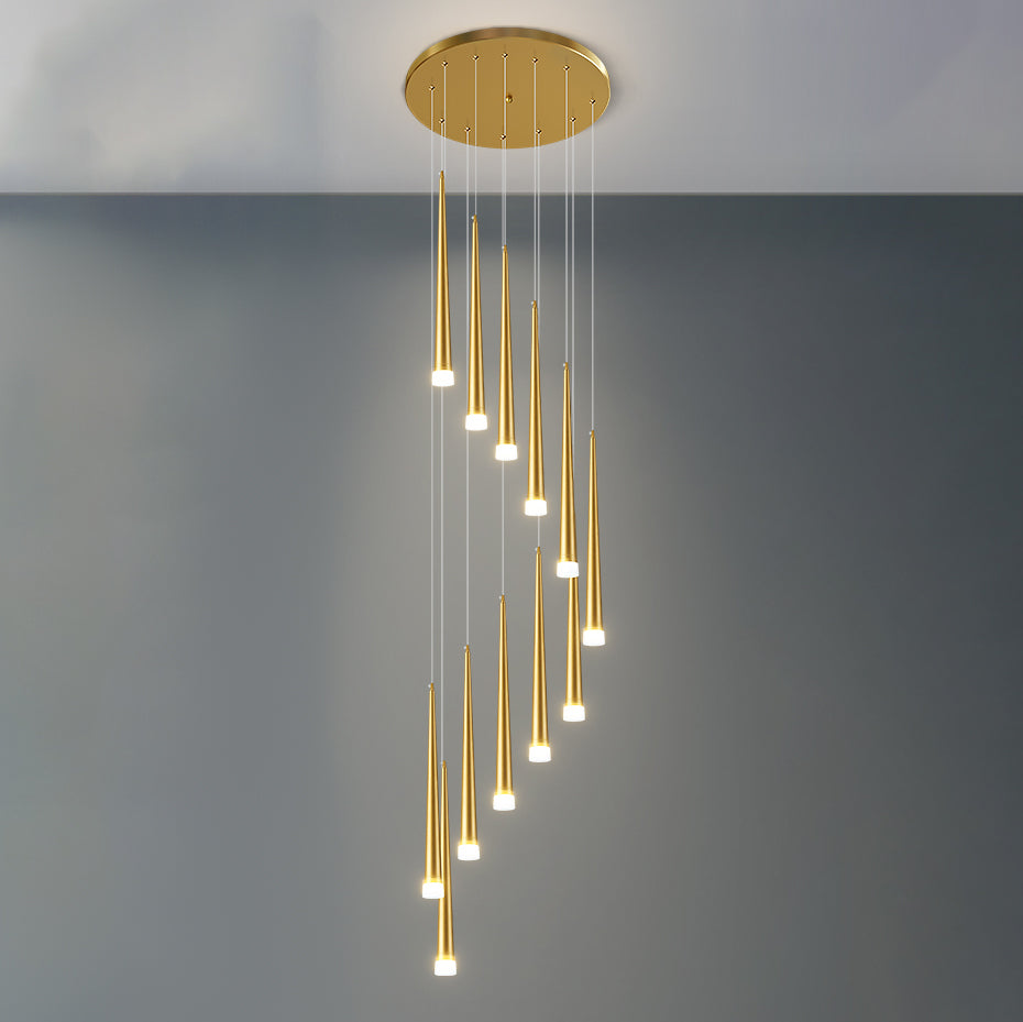 WOMO Lustre Conique Plusieurs Ampoules-WM2204