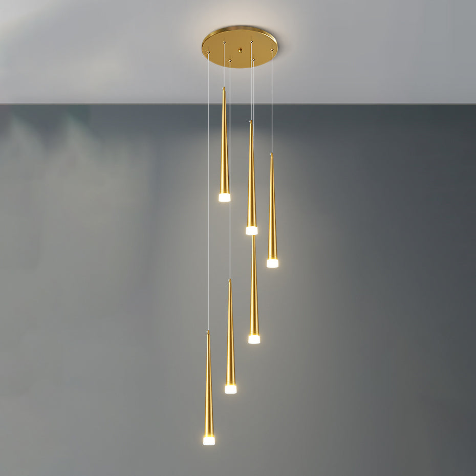 WOMO Lustre Conique Plusieurs Ampoules-WM2204