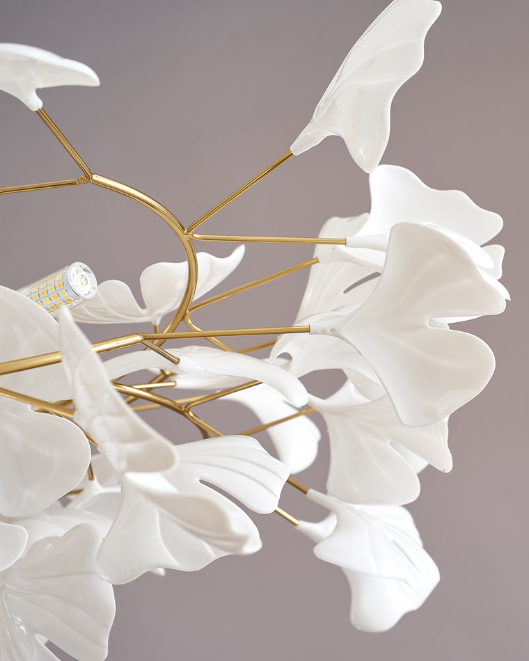 WOMO Lustre Feuille de Ginkgo Décorative-WM2205