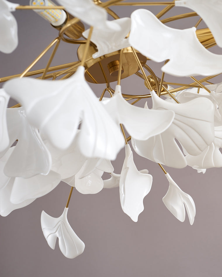 WOMO Lustre Feuille de Ginkgo Décorative-WM2205