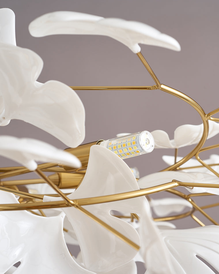 WOMO Lustre Feuille de Ginkgo Décorative-WM2205