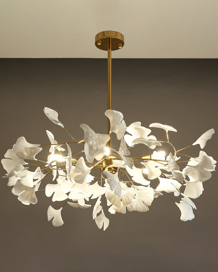 WOMO Lustre Feuille de Ginkgo Décorative-WM2205